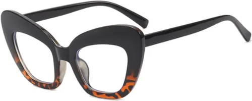 Vista 6 de Gafas retro anti azul de moda para mujer