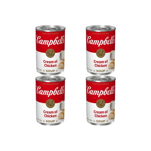 Vista 13 de Campbell's Sopa Condensada Crema de Pollo, Lata de 10.5 oz