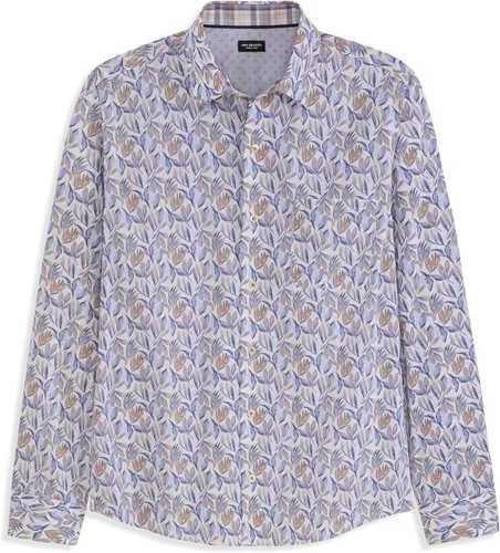Vista 9 de Van Heusen Camiseta para Hombre de Manga Larga con Botones, Ajuste Estrecho, Largo Regular, Tejido Cómodo y Elástico