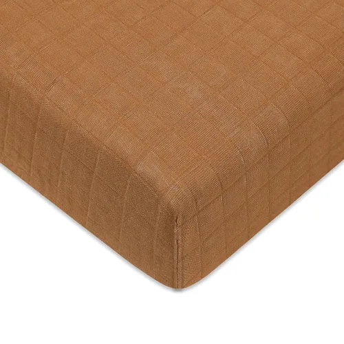 Vista 15 de Babyletto Sábanas para cuna 100% algodón orgánico, con certificado GOTS, ajustadas 360°, muselina ultra suave y transpirable - Beach Bum