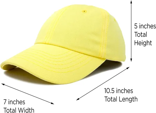 Vista 42 de DALIX Gorra de béisbol para papá, lisa, para hombre, mujer, algodón, ajustable, en blanco, sin estructurar, suave
