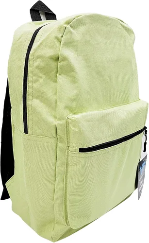 Vista 9 de Paquete de 48 mochilas, bolsas de viaje al aire libre de 17 pulgadas con cremallera, paquete a granel para eventos escolares, niños y adultos