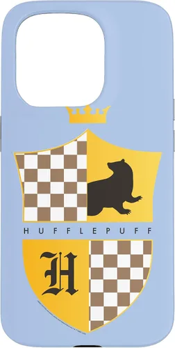 Vista 14 de Harry Potter Hufflepuff Checkered Shield Crest Case for iPhone 17