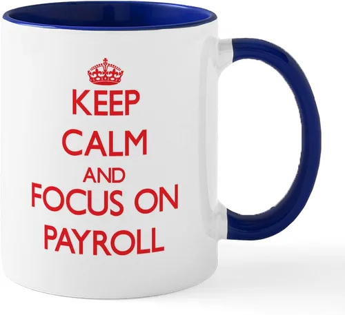 Vista 12 de CafePress Coffee Then Payroll Mugs - Taza de café de cerámica (11 oz)