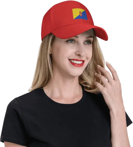 Vista 6 de Flag of Gran Canaria Baseball Cap for Men Women Classic Solid Color Adjustable Dad Hat
