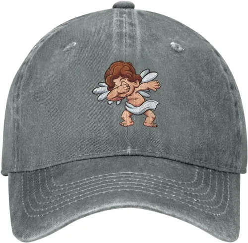 Vista 2 de MULIHU Tap Angel Baseball Cap for Men Women Hats Cotton Trucker Caps Adjustable Dad Hat
