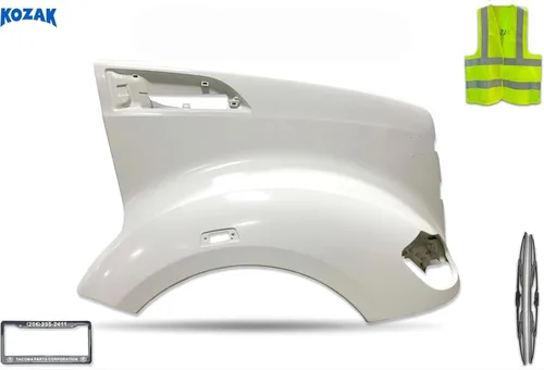 Vista 2 de KOZAK Guardabarros de capó de servicio largo para el lado derecho del pasajero compatible con el logotipo Kenworth T680 2012-2021 PLUS, 2