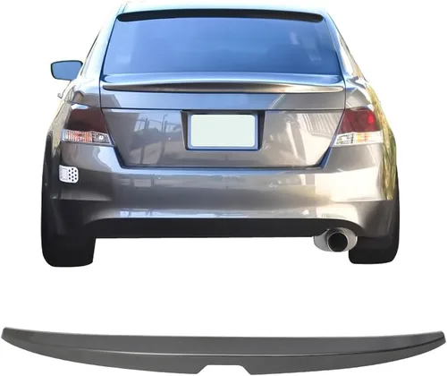 Vista 11 de IKON MOTORSPORTS Alerón de maletero compatible con Honda Accord Sedan 2008-2012 de 4 puertas, estilo de fábrica pintado #B552P Bali Blue Pearl ABS