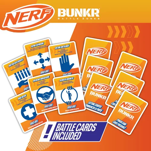 Vista 8 de NERF BUNKR Battle Royale - Búnker inflable Battlezone