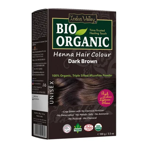 Vista 11 de Indus Valley Bio - Tinte natural orgánico para el cabello de henna para mujeres, rubio, 3.53 onzas, 100% cobertura de canas y tinte de cabello