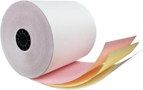 Vista 7 de (5 paquetes de 10 rollos) rollos de papel térmico de 2 1/4 x 55 (50 rollos) especialmente hechos para Clover Flex Mini, Square Terminal, Ingenico VX