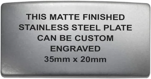 Vista 6 de 1 unidad. de 50 pulseras de identificación de silicona, placa de grabado de 1.378in y cierre de acero inoxidable. (Verde)