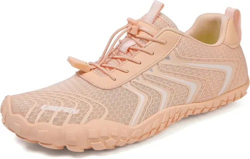 Vista 19 de UBFEN Zapatos acuáticos para natación, para hombre y mujer, para deportes de playa, secado rápido, descalzos para navegación, pesca, buceo, surf