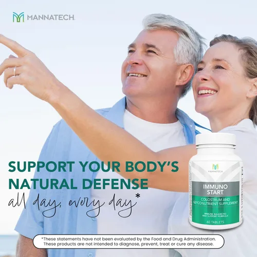 Vista 5 de Mannatech Suplemento ImmunoSTART apoya la respuesta inmunitaria natural del cuerpo 60 tabletas formuladas para el equilibrio inmunológico y el apoyo
