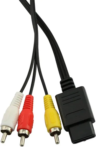 Vista 3 de Magicshell 1 adaptador de cable compuesto de audio AV para Nintendo N64 SNES Gamecube GC