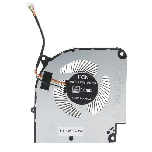 Vista 5 de Ventilador de refrigeración de CPU de repuesto para GIGABYTE G5 KD KC G7 KC Gaming FLHF DFS5K221153711