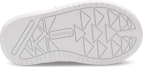 Vista 5 de Saucony Zapato de corte de jazz para bebé Blanco