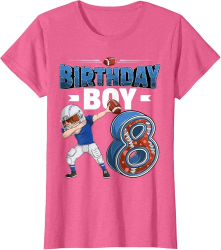 Vista 59 de Dabbing Boy - Camiseta de 8 años de fútbol americano americano, Negro, S