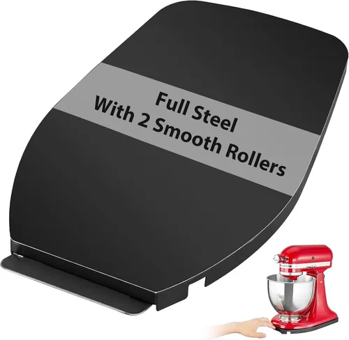 Vista 13 de Tapete deslizante para mezclador KitchenAid - Tapete deslizante para mezclador de metal compatible con mezclador de pie KitchenAid de 4.5-5 cuartos