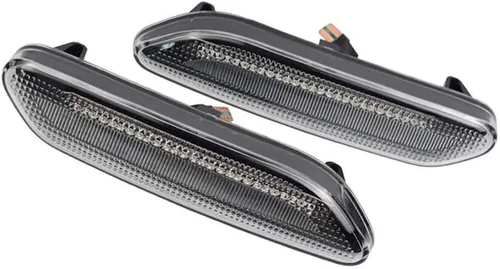Vista 2 de Luz LED secuencial de señalización lateral intermitente compatible con Mini Cooper R60 R61 Countryman Paceman 2011-2016 (lente transparente)