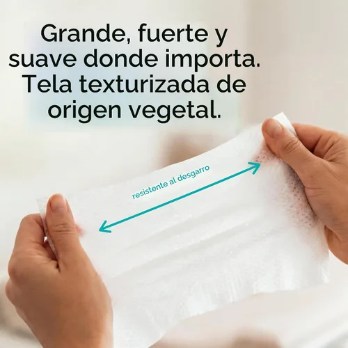 Vista 5 de LILLYDOO Toallitas para bebé con un 99% de agua – Sin perfume, hipoalergénicas, a base de plantas, resistentes y libres de plástico, compostables, 4