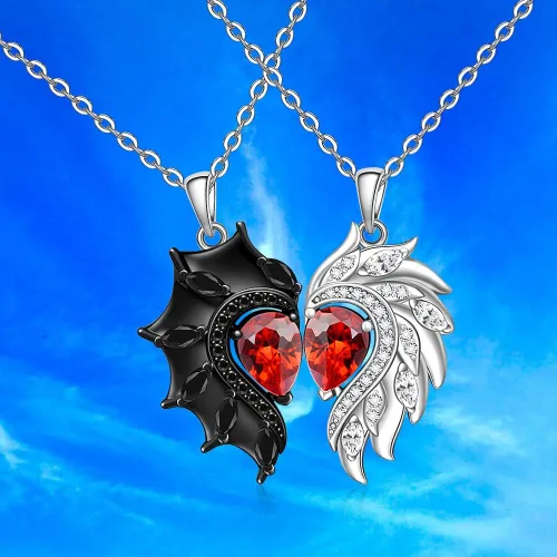 Vista 9 de Collar Yin Yang con árbol de la vida a juego para parejas, gato, sol y luna, colgante de Yin Yang, árbol genealógico, regalos de YinYang