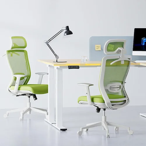 Vista 2 de FLEXISPOT Silla de oficina ergonómica clásica con respaldo alto, silla giratoria para computadora, sillas de escritorio ejecutivas, con soporte