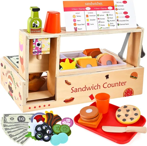 Vista 9 de Juguete plegable del fabricante de sándwich, contador de sándwich