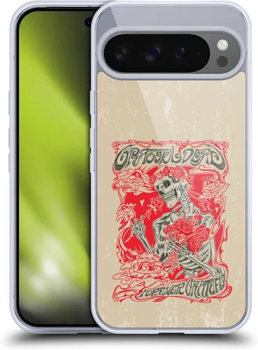 Vista 165 de Head Case Designs Funda de gel con licencia oficial de Grateful Dead Bear Trends [protección de grado militar] compatible con Google Pixel 3