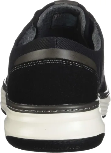 Vista 3 de Skechers de lona Moreno Oxford para hombre