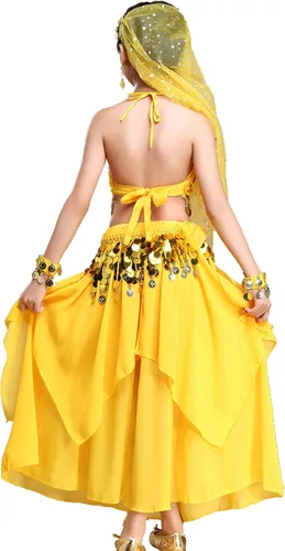 Vista 13 de Astage Disfraz de princesa para niñas, ropa de Halloween, vestido de carnaval, danza, todos los conjuntos