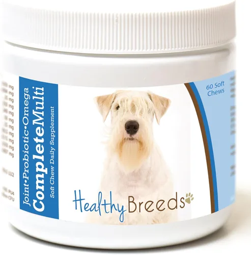 Vista 174 de Healthy Breeds Affenpinscher todo en uno multivitamínico suave masticable 60