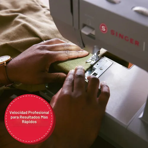 Vista 8 de Singer 4411: máquina de coser resistente con velocidad de costura muy alta, Plástico, Blanco, M 11 stitches deliver 69 applications, 50% more
