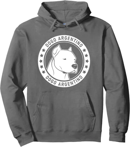Vista 7 de Sudadera con capucha Dogo Argentino
