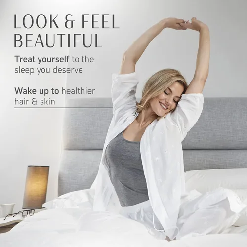 Vista 7 de Your Face Pillow - Almohada para dormir de espalda, almohada de belleza para dormir de espalda, almohada cervical de espuma viscoelástica
