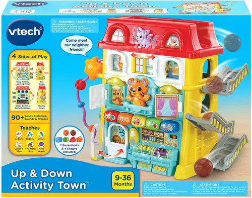 Vista 7 de VTech Juguete de exploración para niños pequeños de la ciudad de actividades arriba y abajo