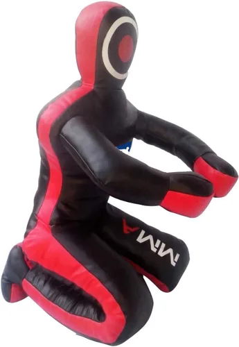 Vista 2 de MatArts Sitting Position MMA Grappling Punching Dummy para niños y adultos, deportes de combate BJJ Jiu Jitsu Judo Karate Taekwondo Wrestling