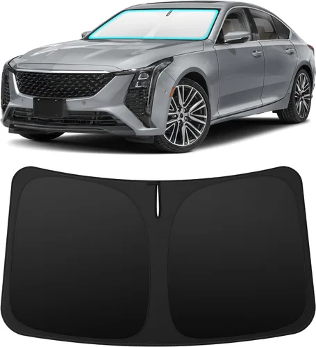 Vista 208 de INSAUTO Accesorios para parasol de parabrisas de ajuste personalizado para Acura RDX 2019-2026, parasol plegable para ventana delantera, reflector