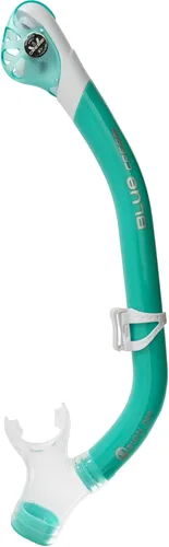 Vista 4 de Cressi Snorkel seco para adultos - Boquilla de silicona y protector contra salpicaduras para evitar la entrada de agua - Orion Dry - Diseñado
