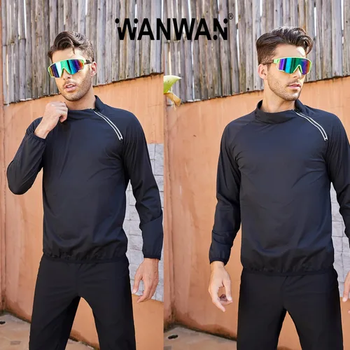 Vista 4 de WANWAN Gafas de sol deportivas de ciclismo para hombres y mujeres, estilo de los años 80, sombra de visera, béisbol, pesca, esquí, correr, golf