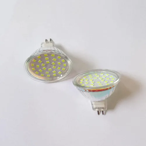 Vista 7 de 12V bajo voltaje MR16 GU5.3 Base LED 4W Bombilla verde equivalente a 20W 35W Luz halógena para iluminación de pista de inundación de paisaje al aire