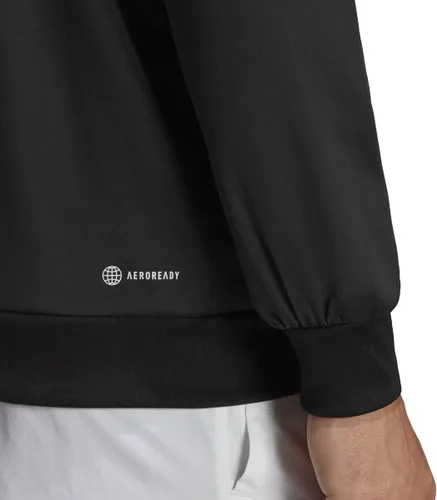 Vista 5 de adidas Chaqueta de tenis de punto de 3 rayas para hombre