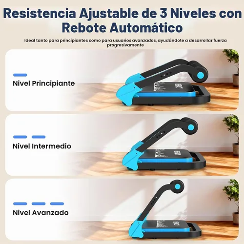 Vista 3 de DERACY Equipo de ejercicio para sentarse, máquina de abdominales ajustable, máquina multifuncional para sentarse, equipo de entrenamiento abdominal
