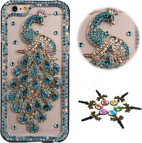 Vista 11 de Bling Case Compatible Huawei Mate SE/Honor 7 - Elegante - 3D Handmade Design Bling Cover Case for Huawei Mate SE/Honor 7X Flores de camelia