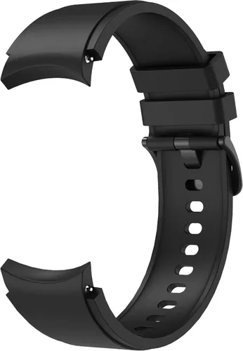 Vista 3 de Correas para Galaxy Watch 6 Classic de 1.850 in 1.693 in/Galaxy Watch 6 1.732 in 1.575 in, bandas de silicona de 0.787 pulgadas para Galaxy Watch 5