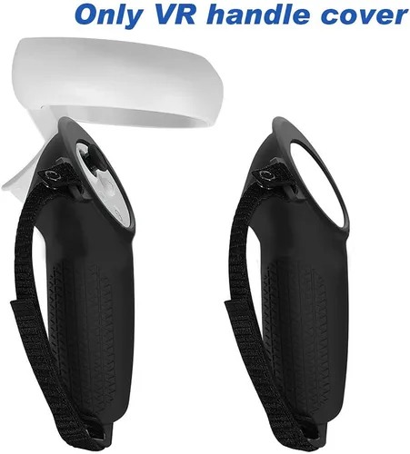 Vista 6 de EKDJKK Cubierta de agarre para control táctil cubierta de mango de realidad virtual de repuesto funda protectora con mango antilanzamiento
