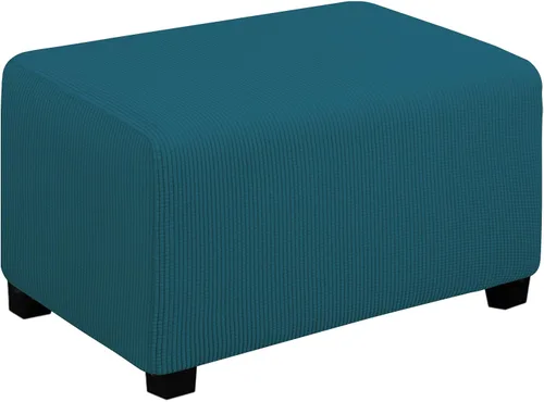 Vista 35 de Easy-Going Funda Elástica para Otomana Taburete de Almacenamiento Plegable Protector de Muebles Funda Rectangular Suave con Parte Inferior Elástica
