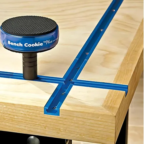 Vista 3 de Paquete de 4 elevadores Rockler de 2 pulgadas en T para Bench Cookie Plus o Connect