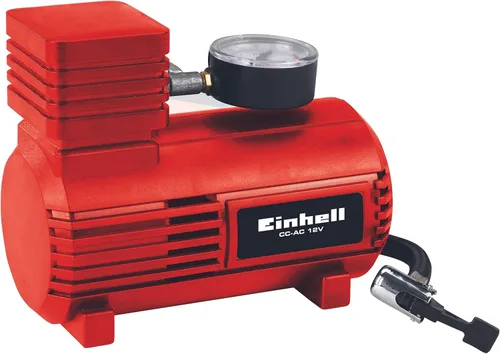 Vista 8 de Einhell Imprimir 18 Bar CC AC 12 V Compresor para Coche DC 12 V Rojo