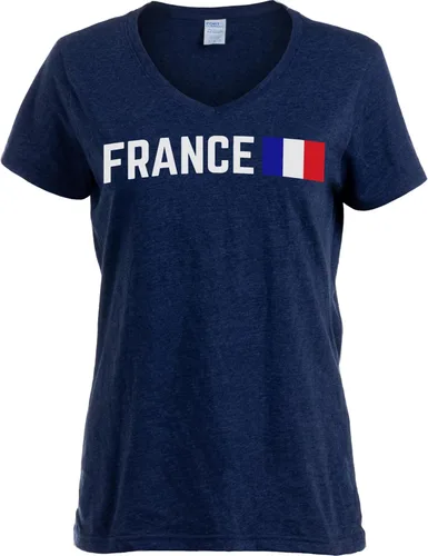 Vista 102 de Nations of the World - Camiseta con cuello en V para mujer